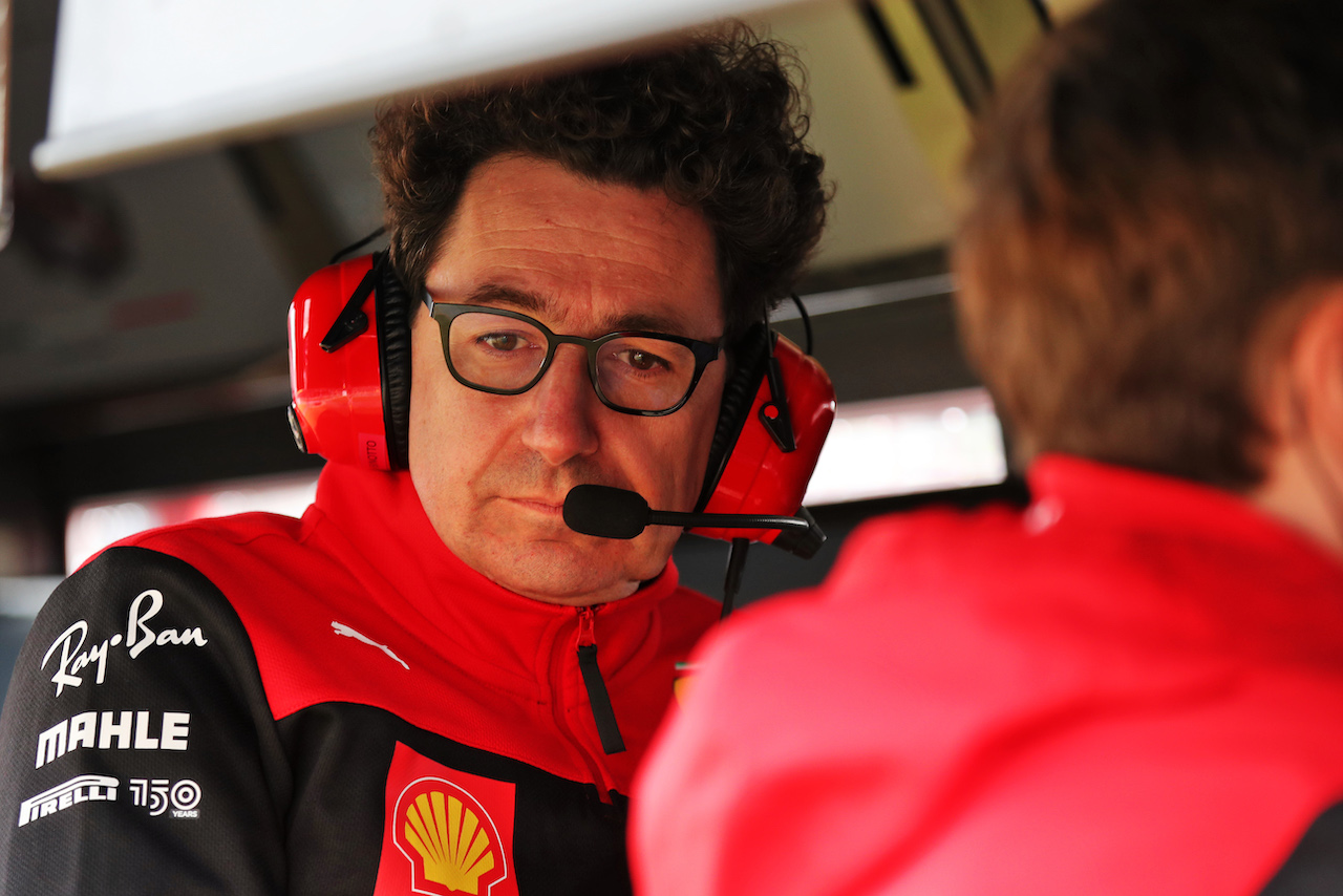 GP GRAN BRETAGNA, Mattia Binotto (ITA) Ferrari Team Principal.
01.07.2022. Formula 1 World Championship, Rd 10, British Grand Prix, Silverstone, England, Practice Day.
 - www.xpbimages.com, EMail: requests@xpbimages.com © Copyright: Coates / XPB Images