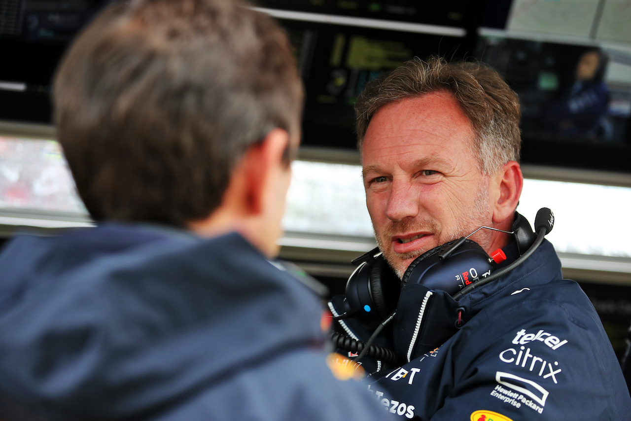 GP GRAN BRETAGNA, Christian Horner (GBR) Red Bull Racing Team Principal.
01.07.2022. Formula 1 World Championship, Rd 10, British Grand Prix, Silverstone, England, Practice Day.
 - www.xpbimages.com, EMail: requests@xpbimages.com © Copyright: Coates / XPB Images