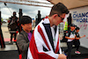GP GRAN BRETAGNA, Yuki Tsunoda (JPN) AlphaTauri with fan.
01.07.2022. Formula 1 World Championship, Rd 10, British Grand Prix, Silverstone, England, Practice Day.
 - www.xpbimages.com, EMail: requests@xpbimages.com © Copyright: Coates / XPB Images