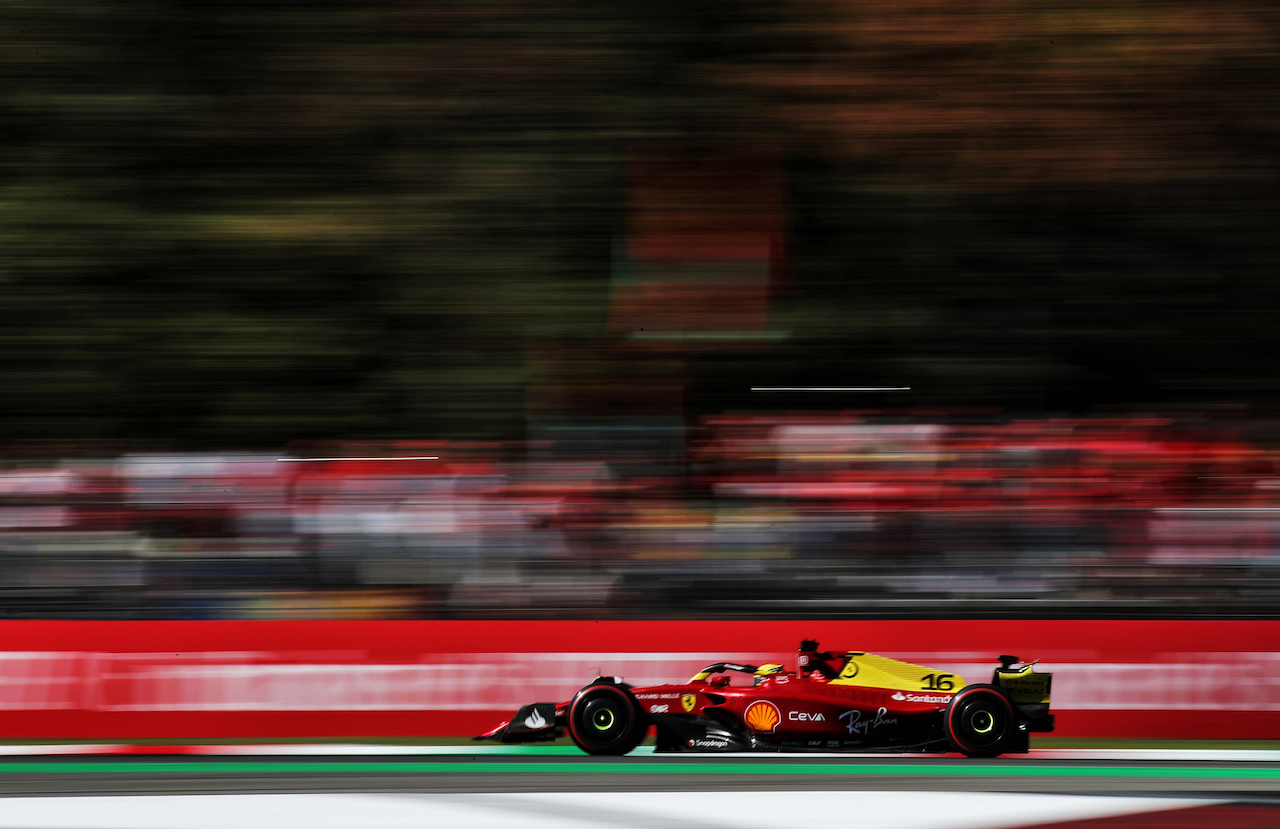 GP ITALIA, Charles Leclerc (MON) Ferrari F1-75.
11.09.2022. Formula 1 World Championship, Rd 16, Italian Grand Prix, Monza, Italy, Gara Day.
 - www.xpbimages.com, EMail: requests@xpbimages.com © Copyright: Coates / XPB Images