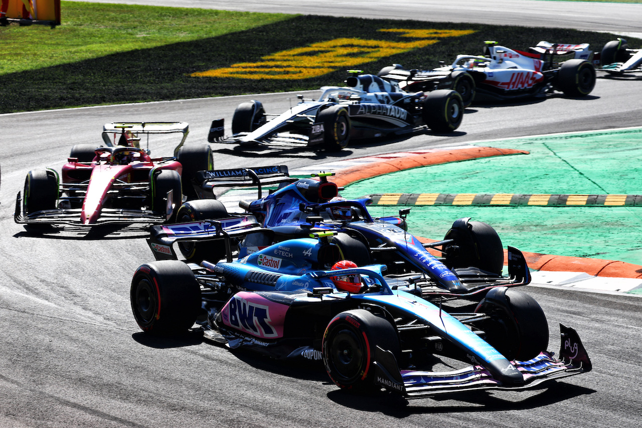 GP ITALIA, Esteban Ocon (FRA) Alpine F1 Team A522.
11.09.2022. Formula 1 World Championship, Rd 16, Italian Grand Prix, Monza, Italy, Gara Day.
- www.xpbimages.com, EMail: requests@xpbimages.com © Copyright: Batchelor / XPB Images