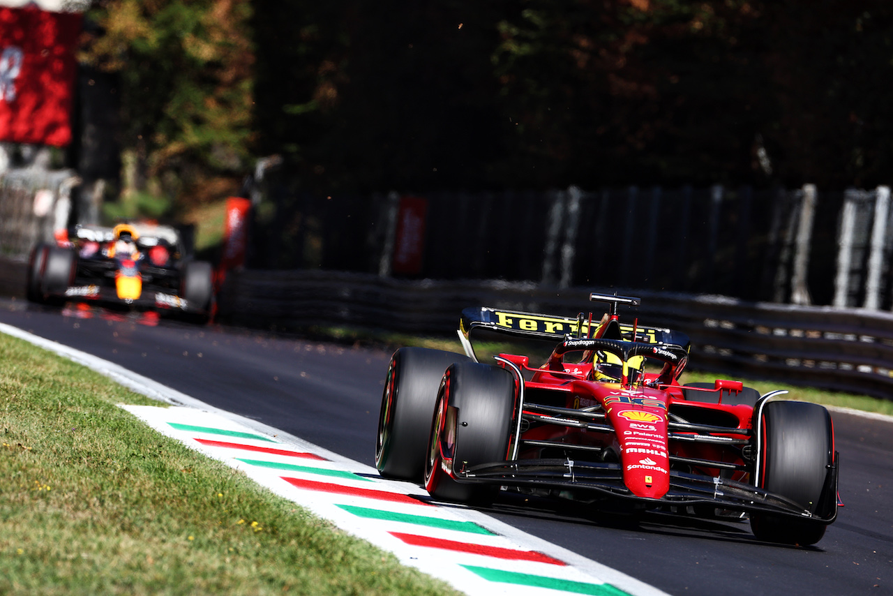 GP ITALIA, Charles Leclerc (MON) Ferrari F1-75.
11.09.2022. Formula 1 World Championship, Rd 16, Italian Grand Prix, Monza, Italy, Gara Day.
- www.xpbimages.com, EMail: requests@xpbimages.com © Copyright: Charniaux / XPB Images
