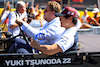 GP ITALIA, Yuki Tsunoda (JPN) AlphaTauri on the drivers parade.
11.09.2022. Formula 1 World Championship, Rd 16, Italian Grand Prix, Monza, Italy, Gara Day.
- www.xpbimages.com, EMail: requests@xpbimages.com © Copyright: Bearne / XPB Images