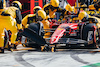 GP ITALIA, Charles Leclerc (MON) Ferrari F1-75 makes a pit stop.
11.09.2022. Formula 1 World Championship, Rd 16, Italian Grand Prix, Monza, Italy, Gara Day.
- www.xpbimages.com, EMail: requests@xpbimages.com © Copyright: Bearne / XPB Images
