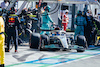 GP ITALIA, George Russell (GBR) Mercedes AMG F1 W13 makes a pit stop.
11.09.2022. Formula 1 World Championship, Rd 16, Italian Grand Prix, Monza, Italy, Gara Day.
- www.xpbimages.com, EMail: requests@xpbimages.com © Copyright: Bearne / XPB Images
