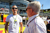 GP ITALIA, (L to R): Zlatan Ibrahimovic (SWE) Football Player with Ross Brawn (GBR) Managing Director, Motor Sports on the grid.
11.09.2022. Formula 1 World Championship, Rd 16, Italian Grand Prix, Monza, Italy, Gara Day.
 - www.xpbimages.com, EMail: requests@xpbimages.com © Copyright: Coates / XPB Images