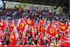 GP ITALIA, Circuit Atmosfera - Ferrari fans in the grandstand.
11.09.2022. Formula 1 World Championship, Rd 16, Italian Grand Prix, Monza, Italy, Gara Day.
 - www.xpbimages.com, EMail: requests@xpbimages.com © Copyright: Coates / XPB Images