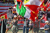 GP ITALIA, Circuit Atmosfera - Ferrari fans in the grandstand.
11.09.2022. Formula 1 World Championship, Rd 16, Italian Grand Prix, Monza, Italy, Gara Day.
 - www.xpbimages.com, EMail: requests@xpbimages.com © Copyright: Coates / XPB Images