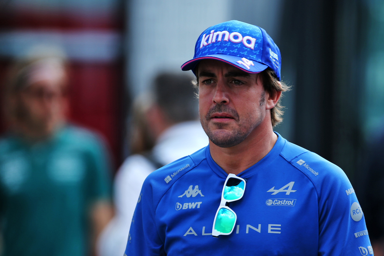 GP ITALIA, Fernando Alonso (ESP) Alpine F1 Team.
08.09.2022. Formula 1 World Championship, Rd 16, Italian Grand Prix, Monza, Italy, Preparation Day.
- www.xpbimages.com, EMail: requests@xpbimages.com © Copyright: XPB Images