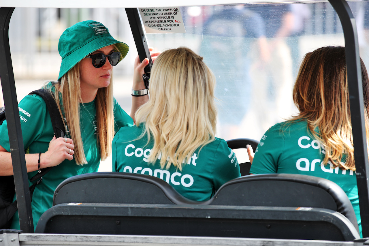 GP ITALIA, Jessica Hawkins (GBR) Aston Martin F1 Team Driver Ambassador.
08.09.2022. Formula 1 World Championship, Rd 16, Italian Grand Prix, Monza, Italy, Preparation Day.
 - www.xpbimages.com, EMail: requests@xpbimages.com © Copyright: Coates / XPB Images
