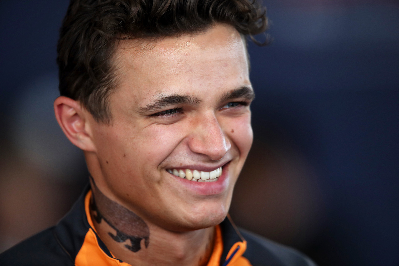 GP ITALIA, Lando Norris (GBR) McLaren.
08.09.2022. Formula 1 World Championship, Rd 16, Italian Grand Prix, Monza, Italy, Preparation Day.
 - www.xpbimages.com, EMail: requests@xpbimages.com © Copyright: Coates / XPB Images