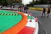 GP ITALIA, Circuit Atmosfera - kerb detail.
08.09.2022. Formula 1 World Championship, Rd 16, Italian Grand Prix, Monza, Italy, Preparation Day.
- www.xpbimages.com, EMail: requests@xpbimages.com © Copyright: Bearne / XPB Images