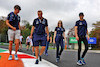 GP ITALIA, Nicholas Latifi (CDN) Williams Racing (Right) walks the circuit with Ollie Gray (GBR) Williams Racing Academy Driver (Left) e the team.
08.09.2022. Formula 1 World Championship, Rd 16, Italian Grand Prix, Monza, Italy, Preparation Day.
- www.xpbimages.com, EMail: requests@xpbimages.com © Copyright: Bearne / XPB Images