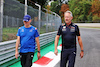 GP ITALIA, (L to R): Alan Permane (GBR) Alpine F1 Team Trackside Operations Director walks the circuit with Jonathan Wheatley (GBR) Red Bull Racing Team Manager.
08.09.2022. Formula 1 World Championship, Rd 16, Italian Grand Prix, Monza, Italy, Preparation Day.
- www.xpbimages.com, EMail: requests@xpbimages.com © Copyright: Bearne / XPB Images