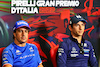 GP ITALIA, (L to R): Fernando Alonso (ESP) Alpine F1 Team e Nicholas Latifi (CDN) Williams Racing in the FIA Press Conference.
08.09.2022. Formula 1 World Championship, Rd 16, Italian Grand Prix, Monza, Italy, Preparation Day.
- www.xpbimages.com, EMail: requests@xpbimages.com © Copyright: Charniaux / XPB Images