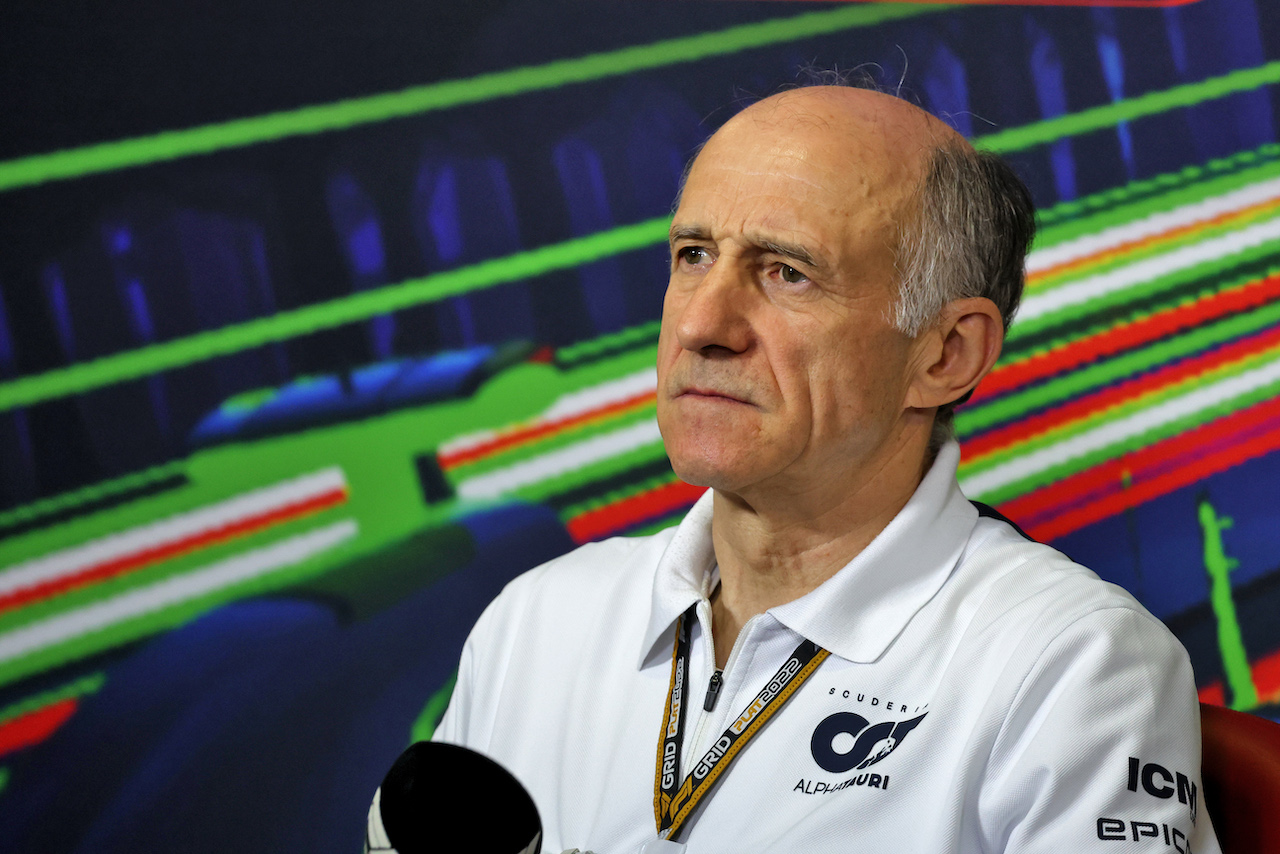 GP ITALIA, Franz Tost (AUT) AlphaTauri Team Principal in the FIA Press Conference.
10.09.2022. Formula 1 World Championship, Rd 16, Italian Grand Prix, Monza, Italy, Qualifiche Day.
- www.xpbimages.com, EMail: requests@xpbimages.com © Copyright: Bearne / XPB Images
