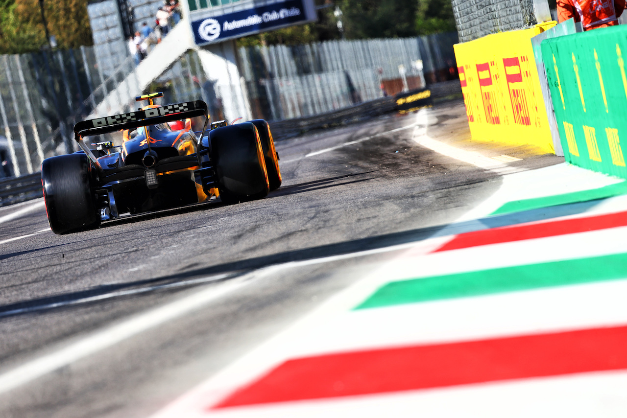 GP ITALIA, Lando Norris (GBR) McLaren MCL36.

10.09.2022. Formula 1 World Championship, Rd 16, Italian Grand Prix, Monza, Italy, Qualifiche Day.
- www.xpbimages.com, EMail: requests@xpbimages.com © Copyright: Batchelor / XPB Images