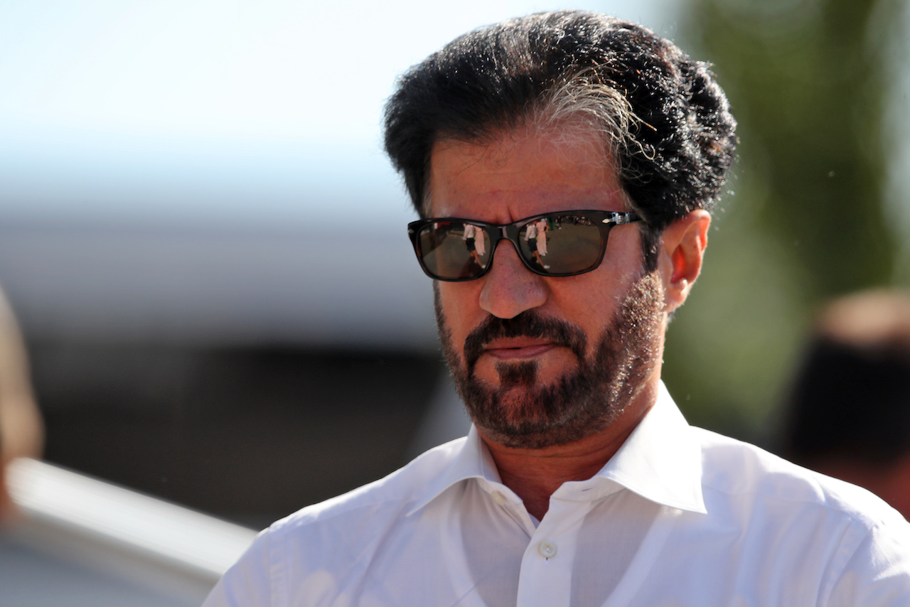 GP ITALIA, Mohammed Bin Sulayem (UAE) FIA President.
10.09.2022. Formula 1 World Championship, Rd 16, Italian Grand Prix, Monza, Italy, Qualifiche Day.
 - www.xpbimages.com, EMail: requests@xpbimages.com © Copyright: Coates / XPB Images