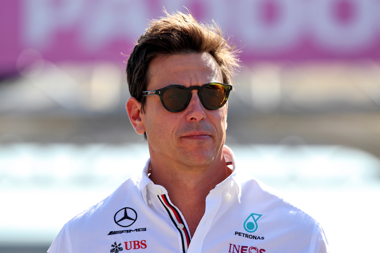 GP ITALIA, Toto Wolff (GER) Mercedes AMG F1 Shareholder e Executive Director.
10.09.2022. Formula 1 World Championship, Rd 16, Italian Grand Prix, Monza, Italy, Qualifiche Day.
 - www.xpbimages.com, EMail: requests@xpbimages.com © Copyright: Coates / XPB Images