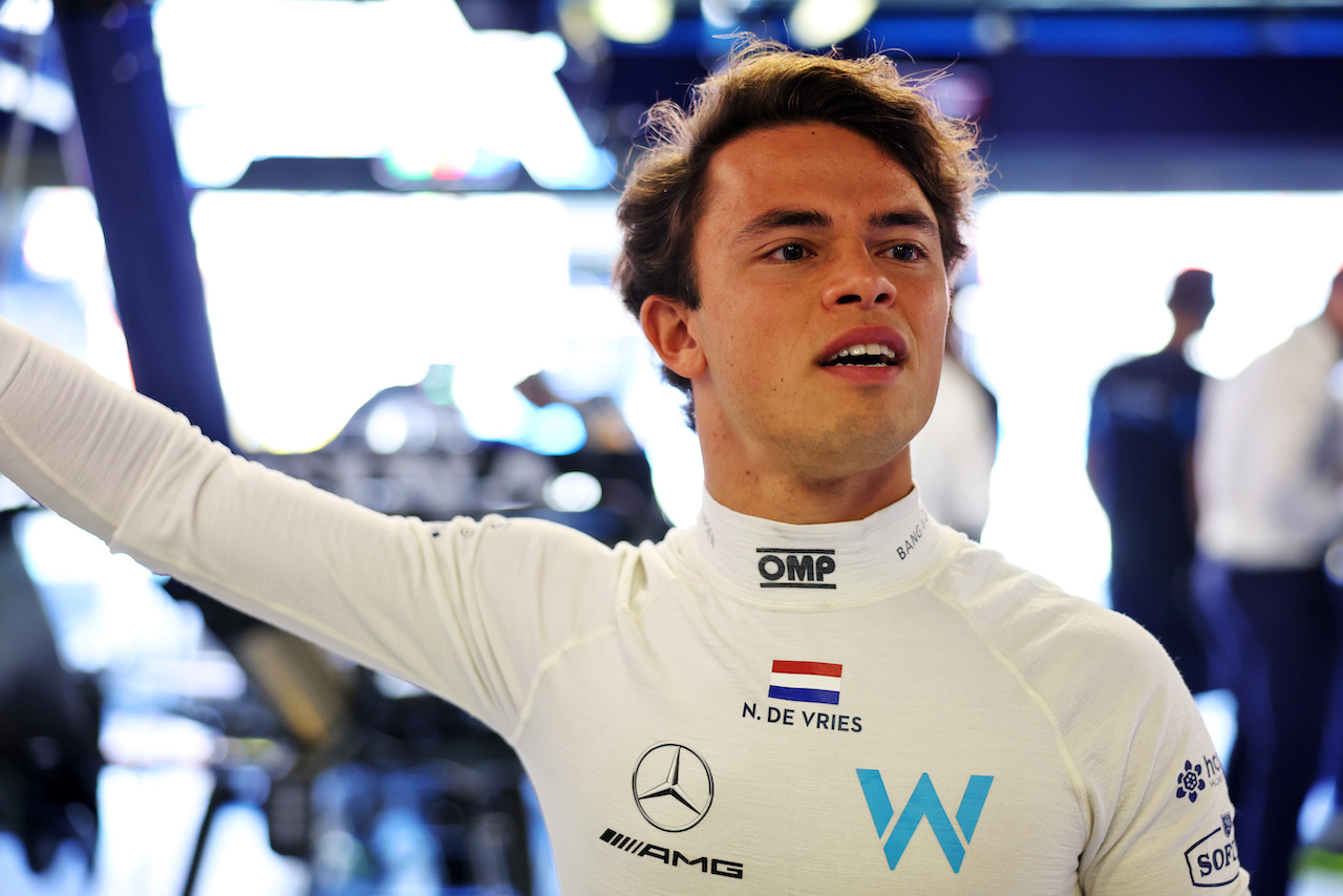 GP ITALIA, Nyck de Vries (NLD) Williams Racing Reserve Driver.
10.09.2022. Formula 1 World Championship, Rd 16, Italian Grand Prix, Monza, Italy, Qualifiche Day.
- www.xpbimages.com, EMail: requests@xpbimages.com © Copyright: Bearne / XPB Images