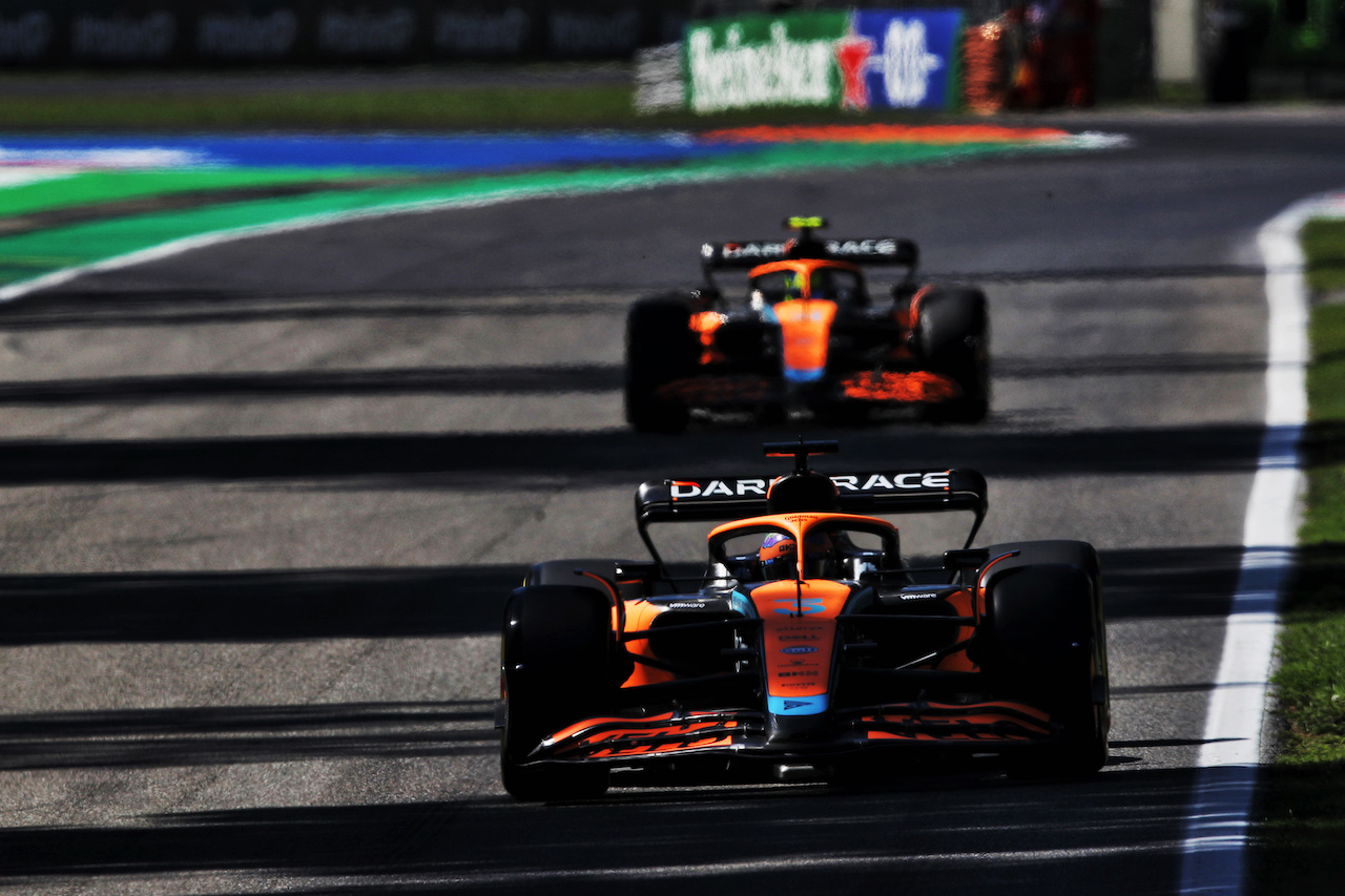 GP ITALIA, Daniel Ricciardo (AUS) McLaren MCL36.
10.09.2022. Formula 1 World Championship, Rd 16, Italian Grand Prix, Monza, Italy, Qualifiche Day.
 - www.xpbimages.com, EMail: requests@xpbimages.com © Copyright: Coates / XPB Images