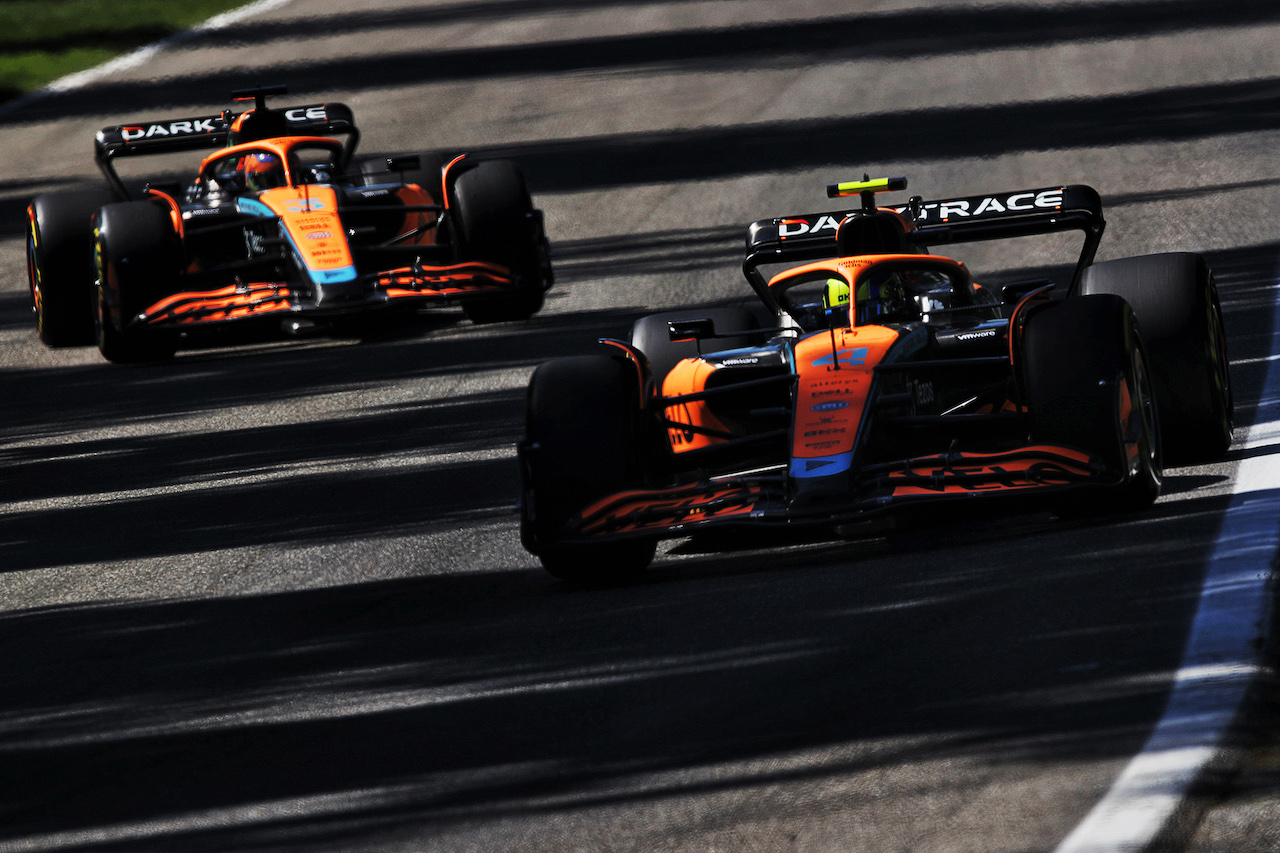 GP ITALIA, Lando Norris (GBR) McLaren MCL36.
10.09.2022. Formula 1 World Championship, Rd 16, Italian Grand Prix, Monza, Italy, Qualifiche Day.
 - www.xpbimages.com, EMail: requests@xpbimages.com © Copyright: Coates / XPB Images
