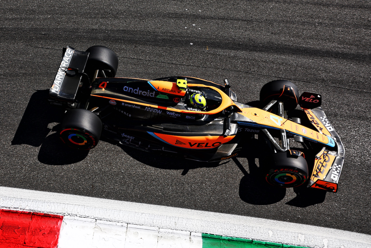 GP ITALIA, Lando Norris (GBR) McLaren MCL36.
10.09.2022. Formula 1 World Championship, Rd 16, Italian Grand Prix, Monza, Italy, Qualifiche Day.
- www.xpbimages.com, EMail: requests@xpbimages.com © Copyright: Batchelor / XPB Images