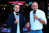 GP ITALIA, Laurent Dupin (FRA) e Franck Montagny (FRA), Canal Plus France journalists
10.09.2022. Formula 1 World Championship, Rd 16, Italian Grand Prix, Monza, Italy, Qualifiche Day.
- www.xpbimages.com, EMail: requests@xpbimages.com ¬© Copyright: Charniaux / XPB Images