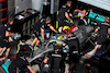 GP ITALIA, Lewis Hamilton (GBR) Mercedes AMG F1 W13 in the pits.
10.09.2022. Formula 1 World Championship, Rd 16, Italian Grand Prix, Monza, Italy, Qualifiche Day.
 - www.xpbimages.com, EMail: requests@xpbimages.com © Copyright: Coates / XPB Images