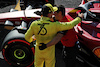 GP ITALIA, Charles Leclerc (MON) Ferrari F1-75 celebrates his pole position in qualifying parc ferme.
10.09.2022. Formula 1 World Championship, Rd 16, Italian Grand Prix, Monza, Italy, Qualifiche Day.
 - www.xpbimages.com, EMail: requests@xpbimages.com © Copyright: Coates / XPB Images