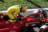GP ITALIA, Carlos Sainz Jr (ESP) Ferrari F1-75 in parc ferme.
10.09.2022. Formula 1 World Championship, Rd 16, Italian Grand Prix, Monza, Italy, Qualifiche Day.
 - www.xpbimages.com, EMail: requests@xpbimages.com © Copyright: Coates / XPB Images
