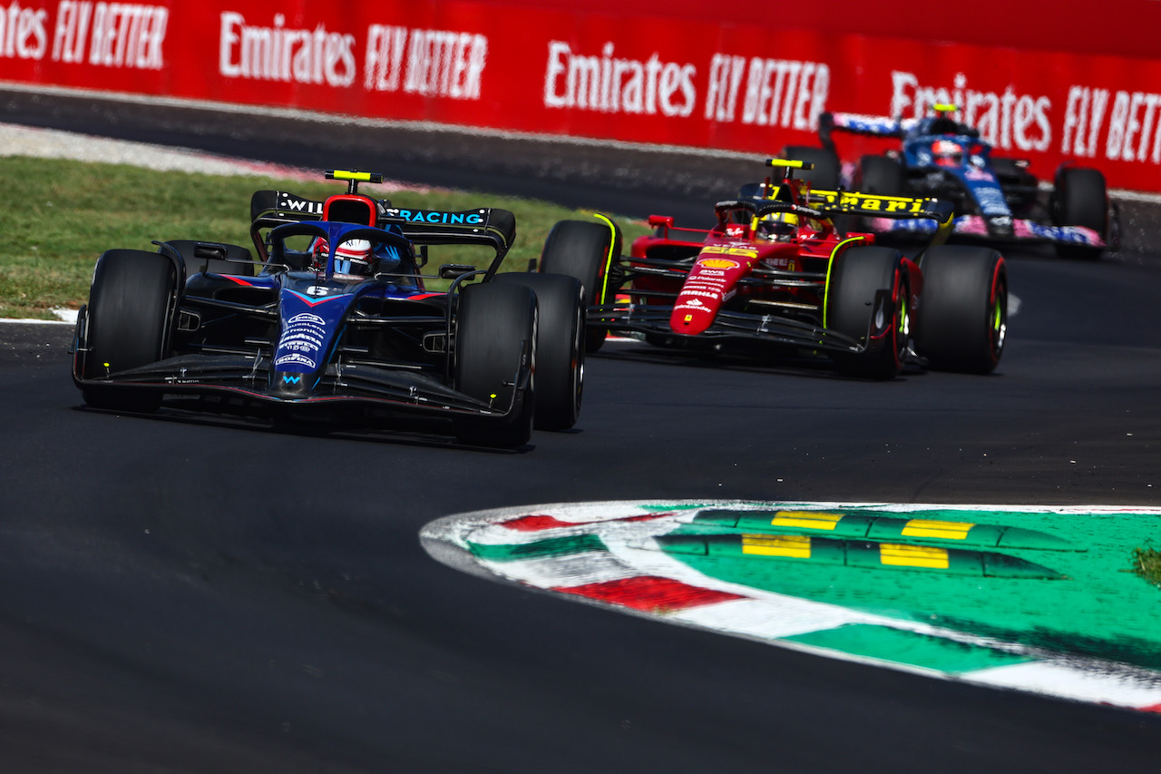 GP ITALIA, Nicholas Latifi (CDN), Williams Racing 
09.09.2022. Formula 1 World Championship, Rd 16, Italian Grand Prix, Monza, Italy, Practice Day.
- www.xpbimages.com, EMail: requests@xpbimages.com © Copyright: Charniaux / XPB Images