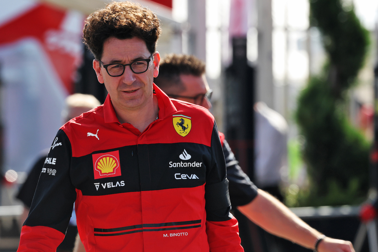 GP ITALIA, Mattia Binotto (ITA) Ferrari Team Principal.
09.09.2022. Formula 1 World Championship, Rd 16, Italian Grand Prix, Monza, Italy, Practice Day.
- www.xpbimages.com, EMail: requests@xpbimages.com © Copyright: Bearne / XPB Images