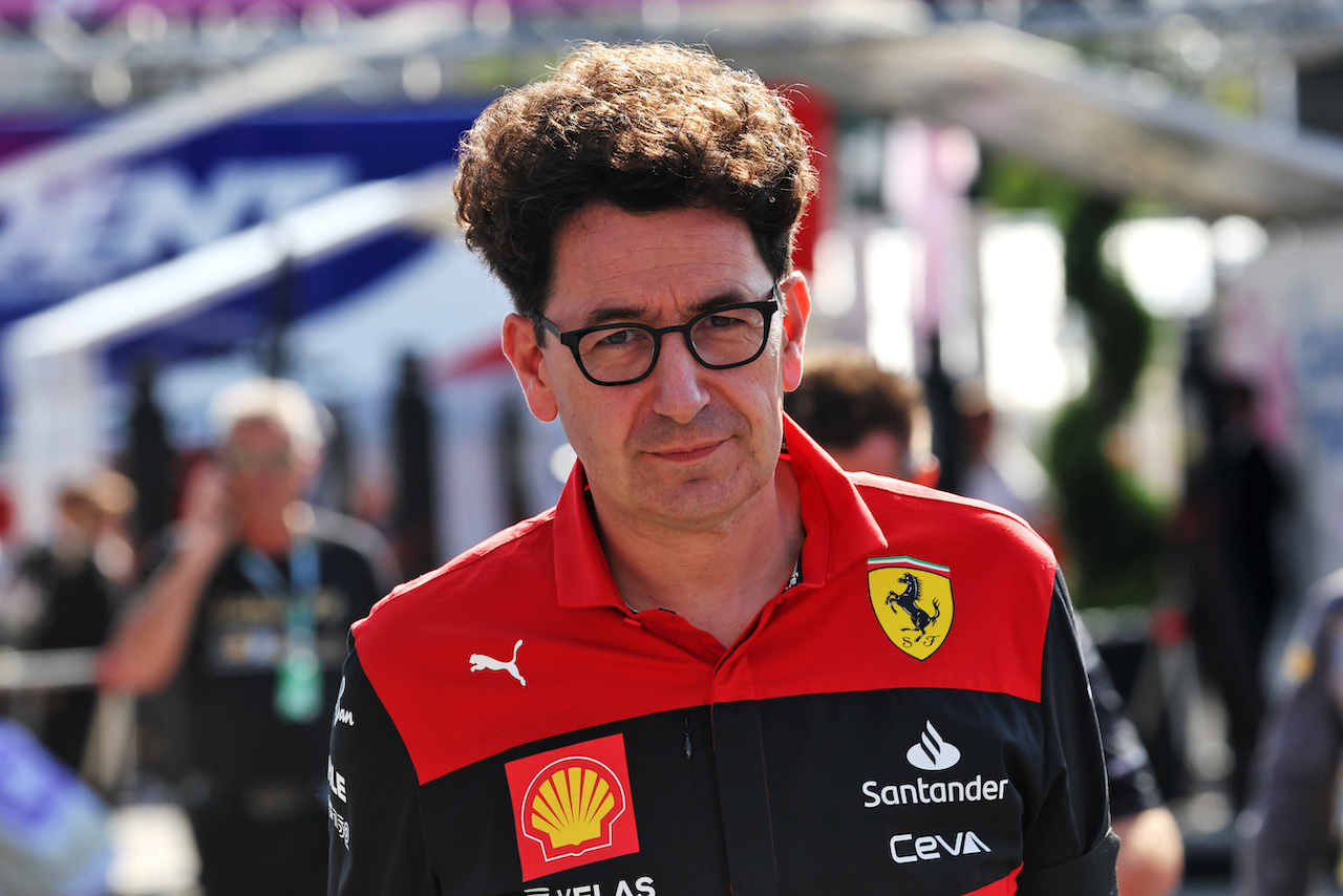 GP ITALIA, Mattia Binotto (ITA) Ferrari Team Principal.
09.09.2022. Formula 1 World Championship, Rd 16, Italian Grand Prix, Monza, Italy, Practice Day.
- www.xpbimages.com, EMail: requests@xpbimages.com © Copyright: Bearne / XPB Images