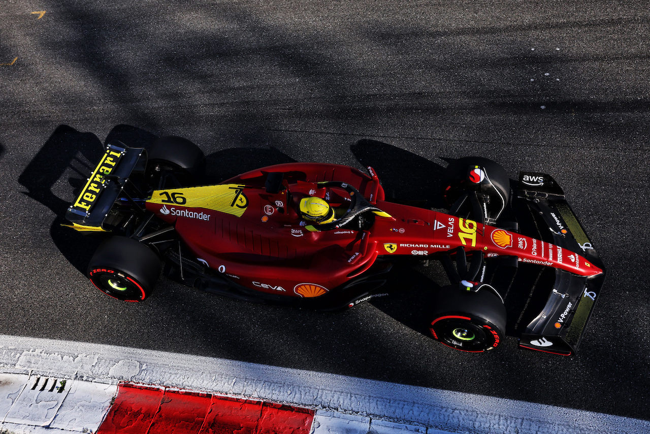 GP ITALIA, Charles Leclerc (MON) Ferrari F1-75.
09.09.2022. Formula 1 World Championship, Rd 16, Italian Grand Prix, Monza, Italy, Practice Day.
- www.xpbimages.com, EMail: requests@xpbimages.com © Copyright: Bearne / XPB Images