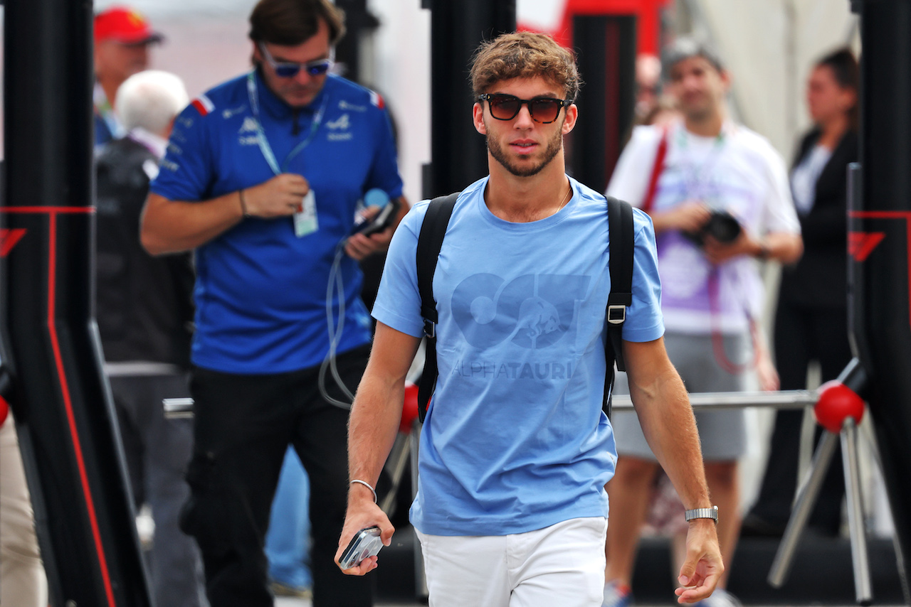 GP ITALIA, Pierre Gasly (FRA) AlphaTauri.
09.09.2022. Formula 1 World Championship, Rd 16, Italian Grand Prix, Monza, Italy, Practice Day.
- www.xpbimages.com, EMail: requests@xpbimages.com © Copyright: Bearne / XPB Images