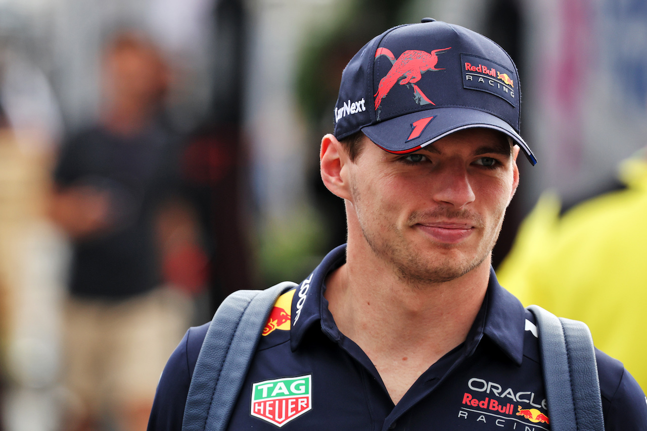GP ITALIA, Max Verstappen (NLD) Red Bull Racing.
09.09.2022. Formula 1 World Championship, Rd 16, Italian Grand Prix, Monza, Italy, Practice Day.
- www.xpbimages.com, EMail: requests@xpbimages.com © Copyright: Bearne / XPB Images