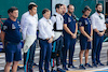GP ITALIA, Alexander Albon (THA) Williams Racing; Jost Capito (GER) Williams Racing Chief Executive Officer; Nicholas Latifi (CDN) Williams Racing, e the team pay their respects to Queen Elizabeth II with a minute's silence in the pits.
09.09.2022. Formula 1 World Championship, Rd 16, Italian Grand Prix, Monza, Italy, Practice Day.
- www.xpbimages.com, EMail: requests@xpbimages.com © Copyright: Bearne / XPB Images