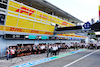 GP ITALIA, (L to R): George Russell (GBR) Mercedes AMG F1; Lewis Hamilton (GBR) Mercedes AMG F1; Stefano Domenicali (ITA) Formula One President e CEO; Mohammed Bin Sulayem (UAE) FIA President; Ross Brawn (GBR) Managing Director, Motor Sports; e Dr. Angelo Sticchi Damiani (ITA) Aci Csai President, in the pits as a minute's silence is held in memory of Queen Elizabeth II.
09.09.2022. Formula 1 World Championship, Rd 16, Italian Grand Prix, Monza, Italy, Practice Day.
- www.xpbimages.com, EMail: requests@xpbimages.com © Copyright: Batchelor / XPB Images