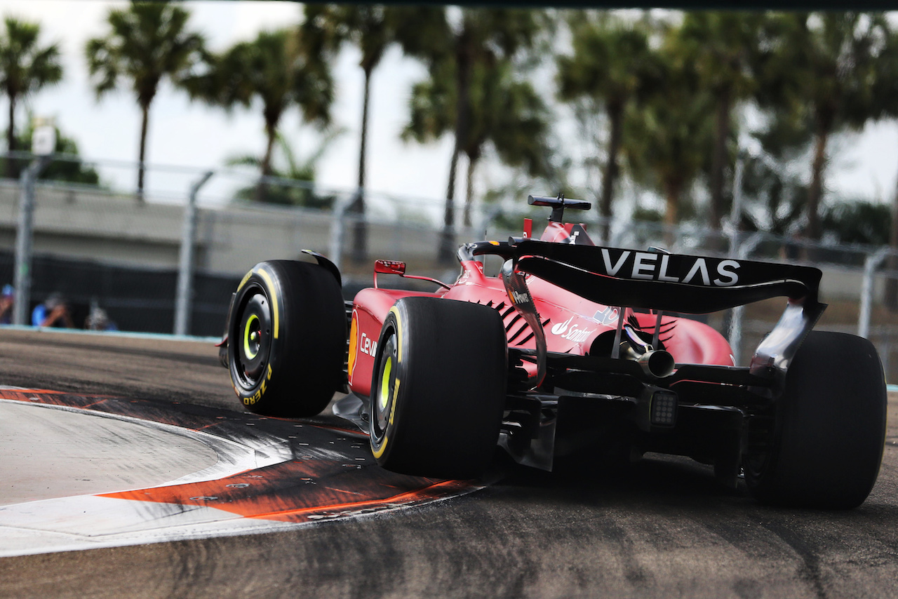 GP MIAMI, Charles Leclerc (MON) Ferrari F1-75.
08.05.2022. Formula 1 World Championship, Rd 5, Miami Grand Prix, Miami, Florida, USA, Gara Day.
- www.xpbimages.com, EMail: requests@xpbimages.com © Copyright: Rew / XPB Images