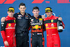 GP MIAMI, Charles Leclerc (FRA), Ferrari Max Verstappen (NLD), Red Bull Racing e Carlos Sainz Jr (ESP), Ferrari 
08.05.2022. Formula 1 World Championship, Rd 5, Miami Grand Prix, Miami, Florida, USA, Gara Day.
- www.xpbimages.com, EMail: requests@xpbimages.com ¬© Copyright: Charniaux / XPB Images