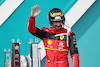 GP MIAMI, Carlos Sainz Jr (ESP) Ferrari celebrates his third position on the podium.
08.05.2022. Formula 1 World Championship, Rd 5, Miami Grand Prix, Miami, Florida, USA, Gara Day.
- www.xpbimages.com, EMail: requests@xpbimages.com © Copyright: Bearne / XPB Images