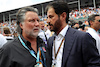 GP MIAMI, (L to R): Michael Andretti (USA) with Mohammed Bin Sulayem (UAE) FIA President on the grid.
08.05.2022. Formula 1 World Championship, Rd 5, Miami Grand Prix, Miami, Florida, USA, Gara Day.
 - www.xpbimages.com, EMail: requests@xpbimages.com © Copyright: Coates / XPB Images