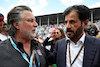 GP MIAMI, (L to R): Michael Andretti (USA) with Mohammed Bin Sulayem (UAE) FIA President on the grid.
08.05.2022. Formula 1 World Championship, Rd 5, Miami Grand Prix, Miami, Florida, USA, Gara Day.
 - www.xpbimages.com, EMail: requests@xpbimages.com © Copyright: Coates / XPB Images