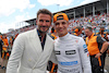 GP MIAMI, (L to R): David Beckham (GBR) Former Football Player with Lando Norris (GBR) McLaren on the grid.
08.05.2022. Formula 1 World Championship, Rd 5, Miami Grand Prix, Miami, Florida, USA, Gara Day.
 - www.xpbimages.com, EMail: requests@xpbimages.com © Copyright: Coates / XPB Images