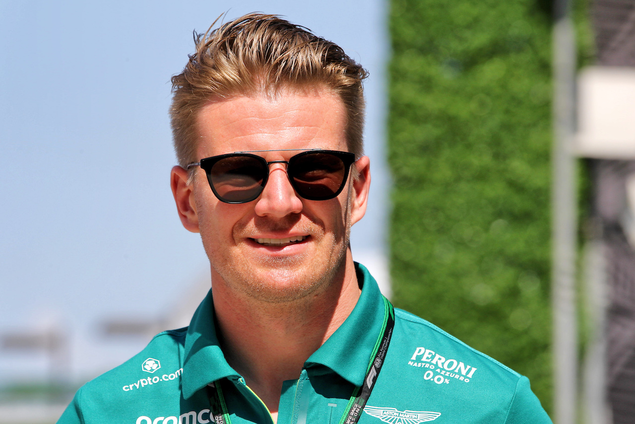 GP MIAMI, Nico Hulkenberg (GER) Aston Martin F1 Team Reserve Driver.
05.05.2022. Formula 1 World Championship, Rd 5, Miami Grand Prix, Miami, Florida, USA, Preparation Day.
- www.xpbimages.com, EMail: requests@xpbimages.com © Copyright: Rew / XPB Images