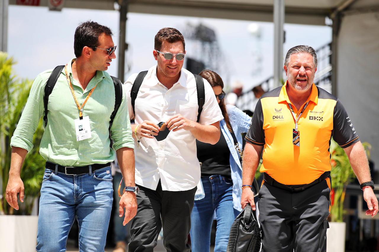 GP MIAMI, Zak Brown (USA) McLaren Executive Director.
05.05.2022. Formula 1 World Championship, Rd 5, Miami Grand Prix, Miami, Florida, USA, Preparation Day.
 - www.xpbimages.com, EMail: requests@xpbimages.com © Copyright: Coates / XPB Images