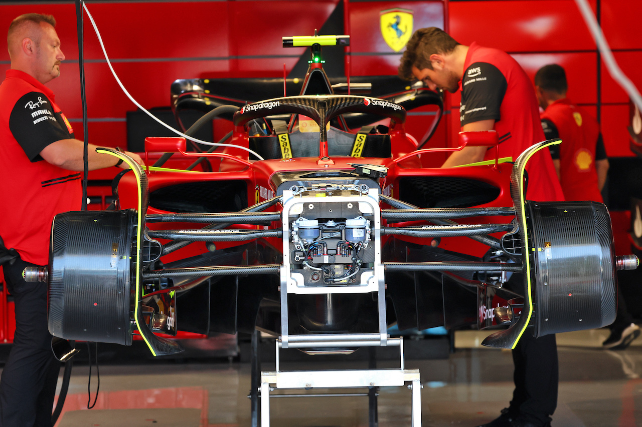 GP MIAMI, Ferrari F1-75.
05.05.2022. Formula 1 World Championship, Rd 5, Miami Grand Prix, Miami, Florida, USA, Preparation Day.
- www.xpbimages.com, EMail: requests@xpbimages.com © Copyright: Batchelor / XPB Images