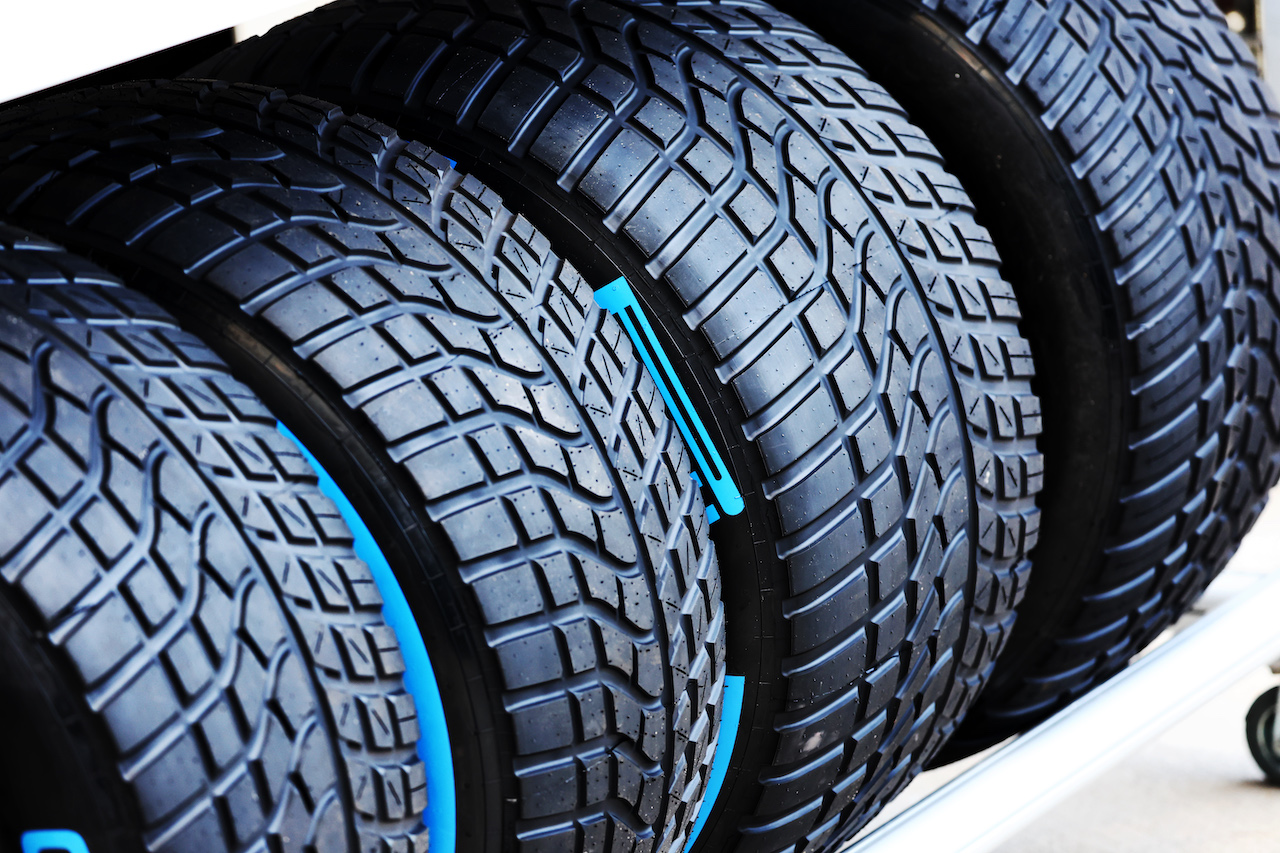 GP MIAMI, Pirelli wet tyres.
05.05.2022. Formula 1 World Championship, Rd 5, Miami Grand Prix, Miami, Florida, USA, Preparation Day.
- www.xpbimages.com, EMail: requests@xpbimages.com © Copyright: Batchelor / XPB Images