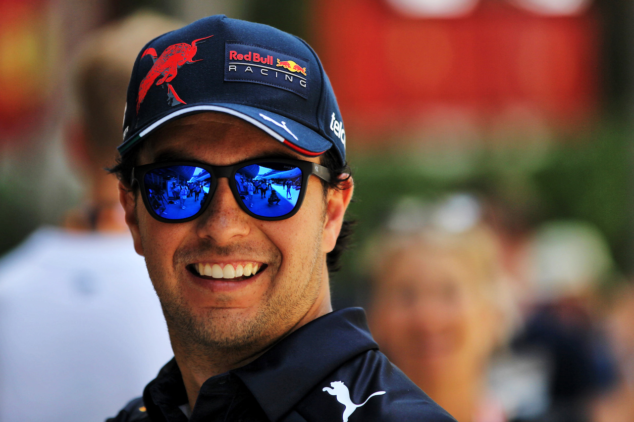 GP MIAMI, Sergio Perez (MEX) Red Bull Racing.
05.05.2022. Formula 1 World Championship, Rd 5, Miami Grand Prix, Miami, Florida, USA, Preparation Day.
- www.xpbimages.com, EMail: requests@xpbimages.com © Copyright: Rew / XPB Images